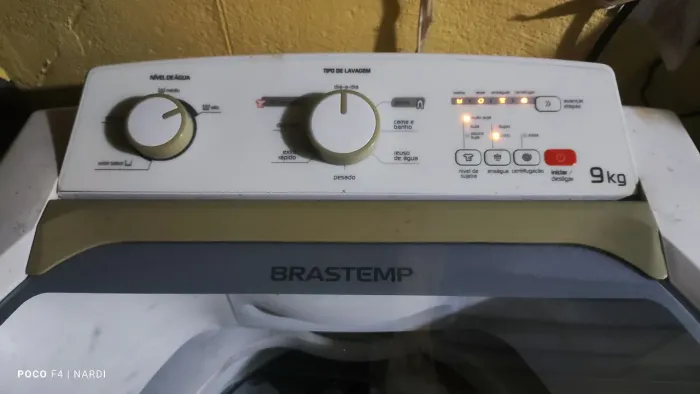 Máquina de lavar Brastemp 9kg