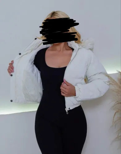 puffer branca 