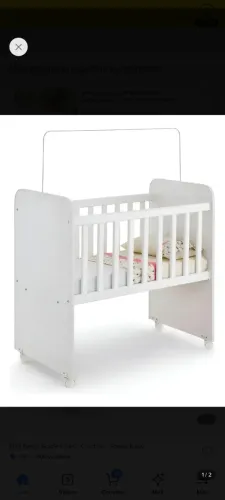 Mini berço+ colchão