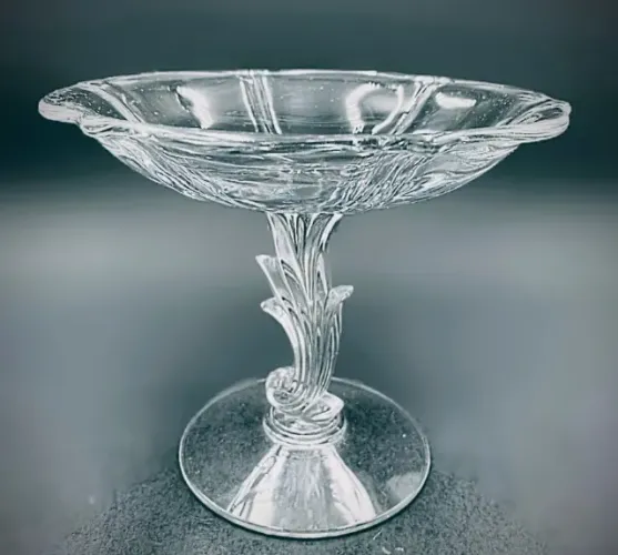 Compoteira de vidro - Fostoria - Vintage
