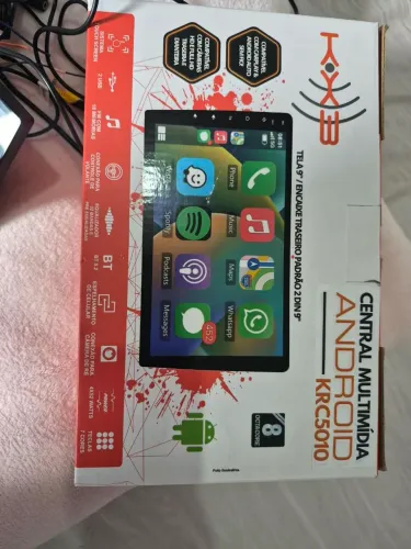Multimídia kx3 9 polegadas vendo ou troco em celular