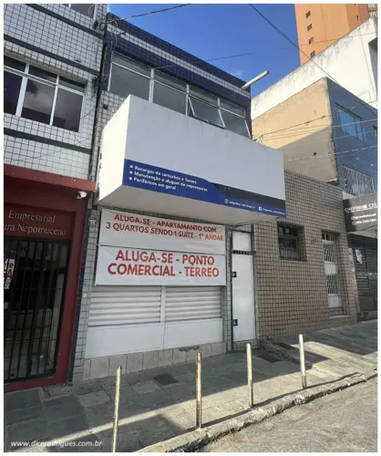 Excelente Ponto Comercial com 100m2 - Centro - Campina Grande - PB