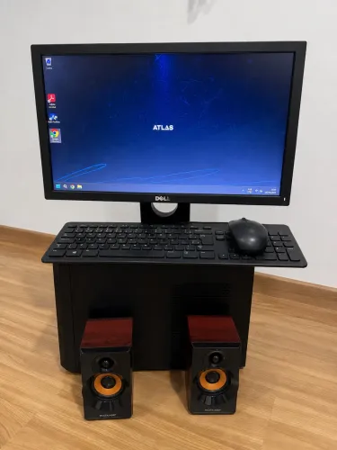 PC Completo Dell - SSD + Monitor Dell 19 + Caixa de Som + Teclado e Mouse Dell