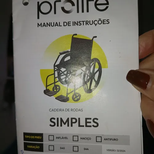 Cadeira de rodas nova