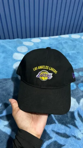 Boné New Era Preto Los Angeles Lakers NBA Original - Ótimo Estado
