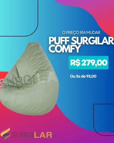 Puff SurgiLar o conforto para sua casa