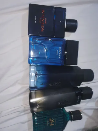 Perfumes/fragrâncias diversas - malbec, eudora e 214
