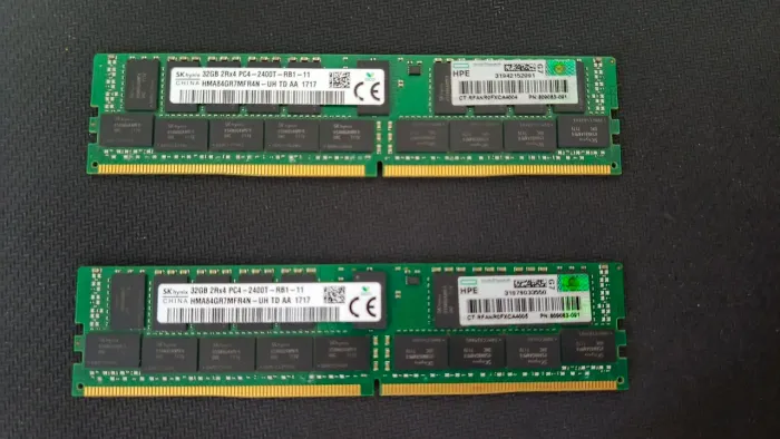 Memoria ram skhynix 64gb 2x32 x99/servidor