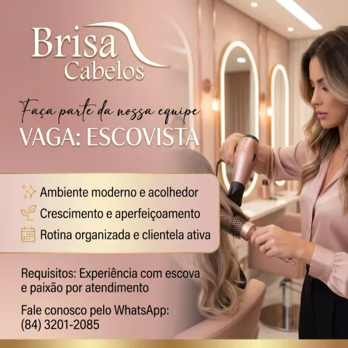 Oportunidade para Escovista