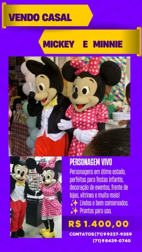 Personagem vivo 