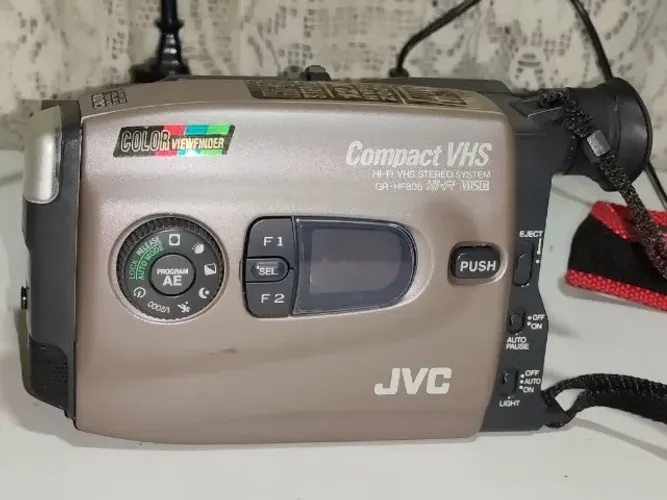 Filmadora Jvc Gr-hf805 Câmera Vhs-c Made In Japan Funcionando