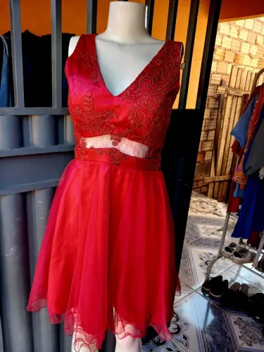 Vestido luxo