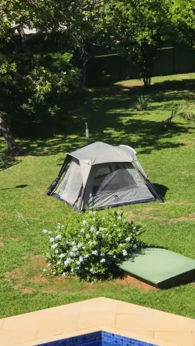 Barraca de Camping Auto-Inflável Camel - Produto Importado!