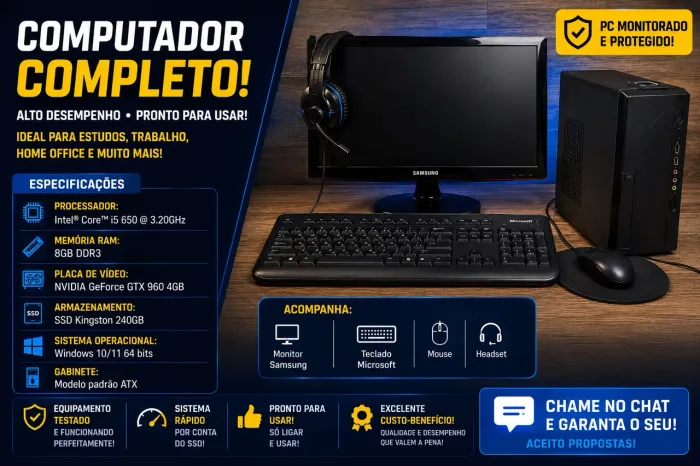 Computador completo