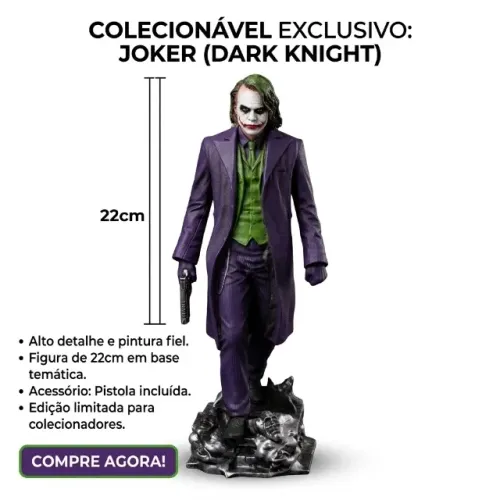 Action Figure - Coringa (Joker - Heath Ledger)