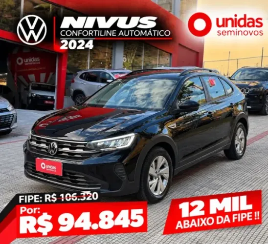 Volkswagen Nivus Comfortline 1.0 200 TSI Flex AUT 2024