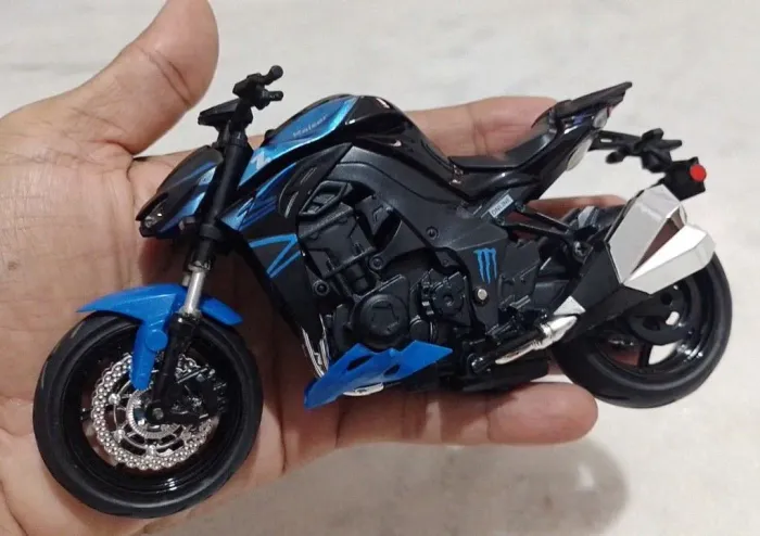 MINIATURA MOTO Z-100 AZUL