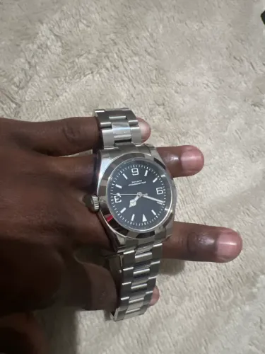 Relógio aço inox 