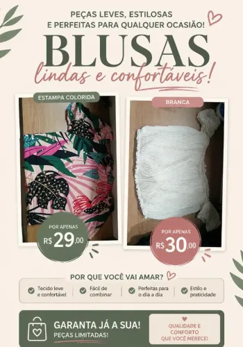 Roupa dois top