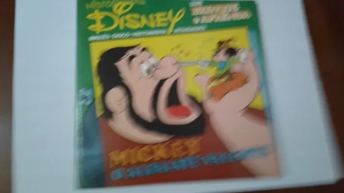 Disquinho Brinque e Aprenda Mickey e o Alfaiate Valente Disney antigo