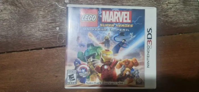 Jogo Game Jogo Nintendo 3DS Lego Marvel
