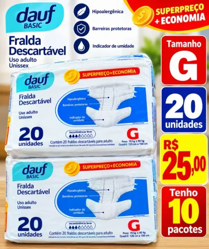 Fraldas Geriátrica
