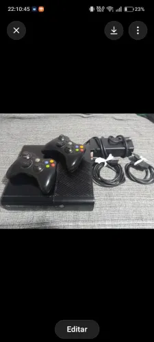 XBOX 360 SUPER SLIM PARA CONSERTO OU PEÇAS 