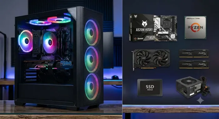 PC GAMER AMD (roda tudo)
