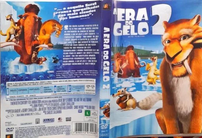 DVD Original A Era Do Gelo 2-LACRADO