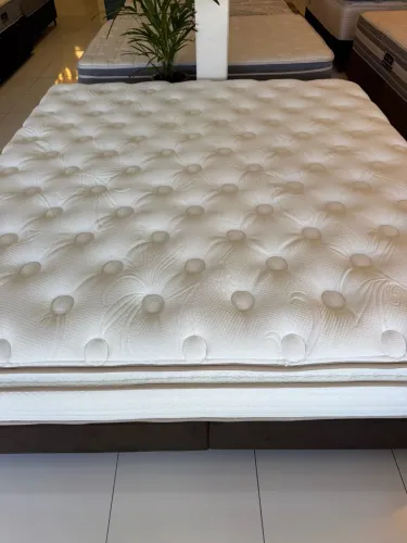 Colchão KING NOVO + BASE BOX TOP - Entrega grátis! 