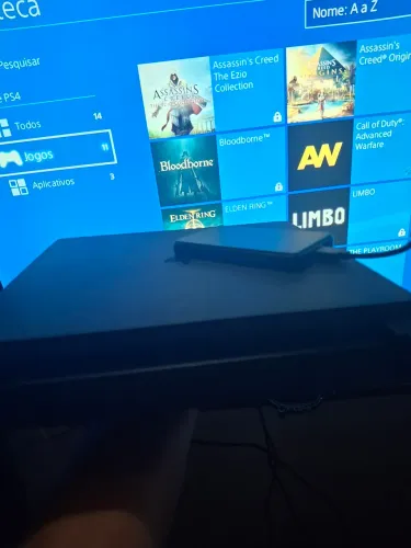 Ps4 Slim 500gb + HD 500gb + 1 Controle + Call of Duty Advanced Warfare