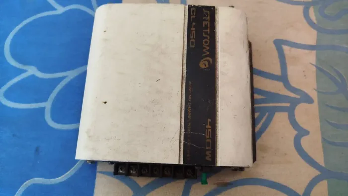 Módulo de som com caixa de grave