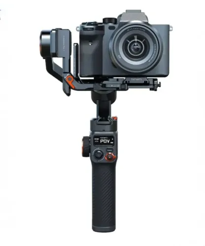 Estabilizador Gimbal Hohem Isteady Mt2 3 Eixos 4 Em 1 Cor Preto
