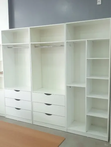 Closet em mdf modulado branco