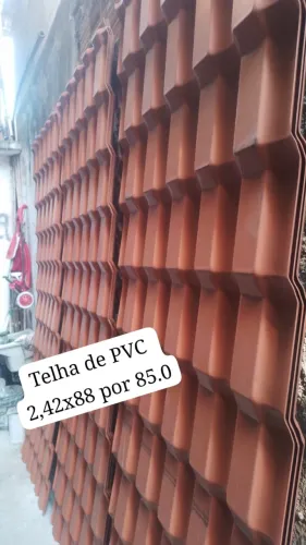 Telha de pvc colonial 2,42x88