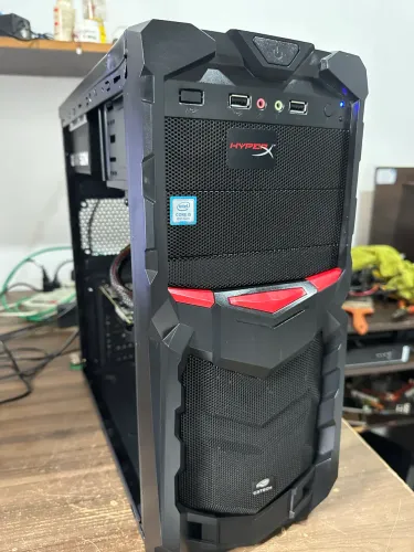 Computador gamer gtx 1050 ti 8 gb ddr4 ssd 240 gb mb gygabite
