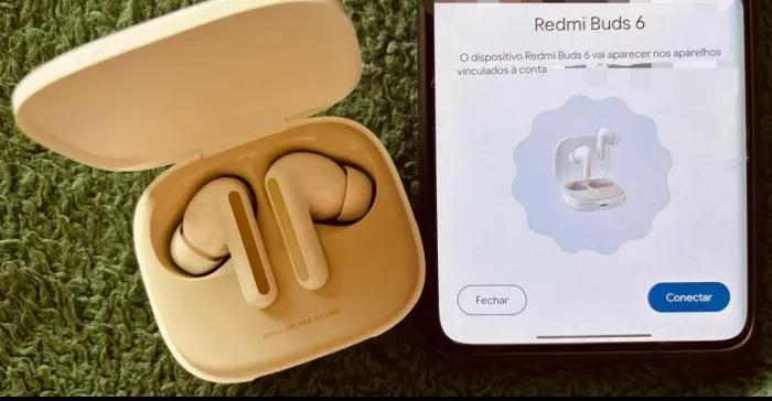Fones Xiaomi Redmi Buds 6 com nota fiscal original