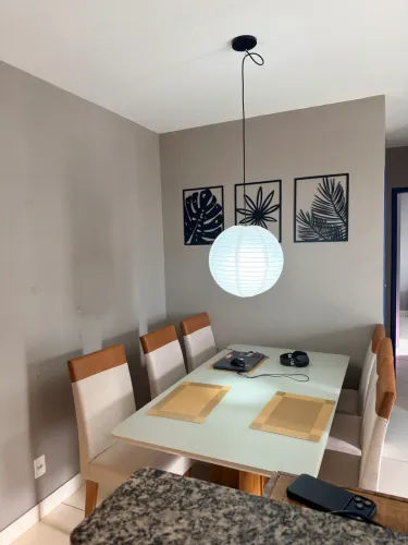 Apartamento Glória semi mobiliado Condomínio Del Mar