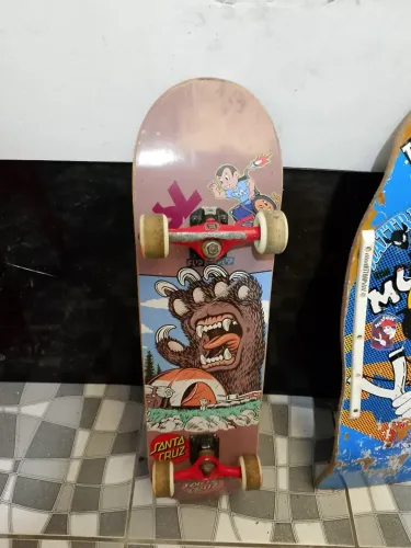 Skate profissional santa cruz abaixei preço para levarem