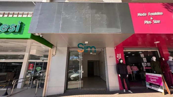 Sala Comercial para Alugar no Centro de Chapecó - 40m² | Porcelanato