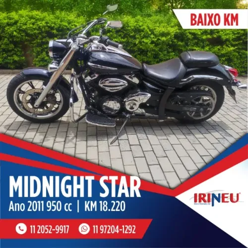 Yamaha XVS 950 Midnight Star KM 18.400