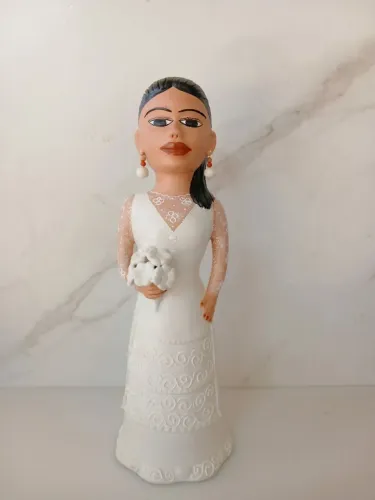 Noiva barroca artesanal