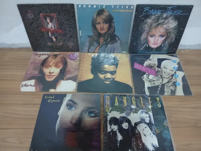 Disco vinil Cher Bonnie Tyler Tracy Sinéad Bangles