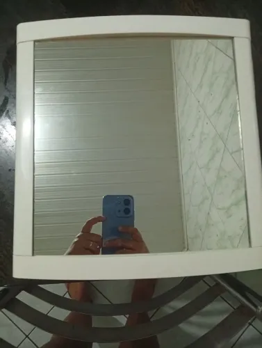 Armário de Banheiro de plástico com Espelho 