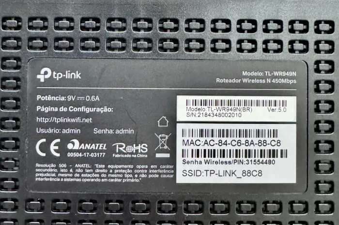 Roteador TP-Link TL-WR949N