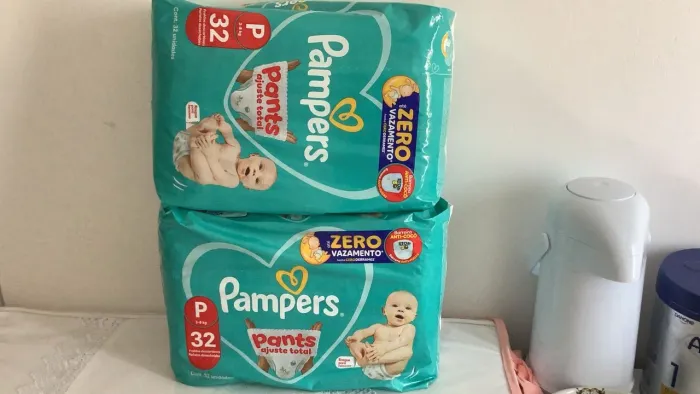 Fraldas Pampers Ajuste Total P