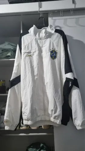 Jaqueta Brasil 2002 x corteiz 