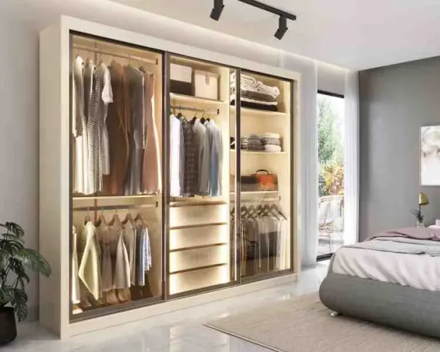 Guarda Roupa 3 portas Lady - Entrega Rápida