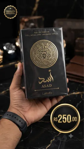 Perfume Lattafa Asad 100ml - EDP (O Rei da Projeção e Fixação)