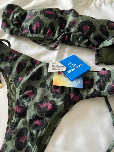Biquíni Blue Beach Animal Print